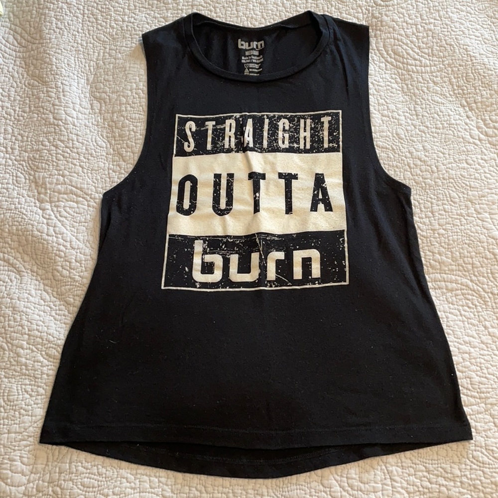 Burn Boot Camp muscle tank size M